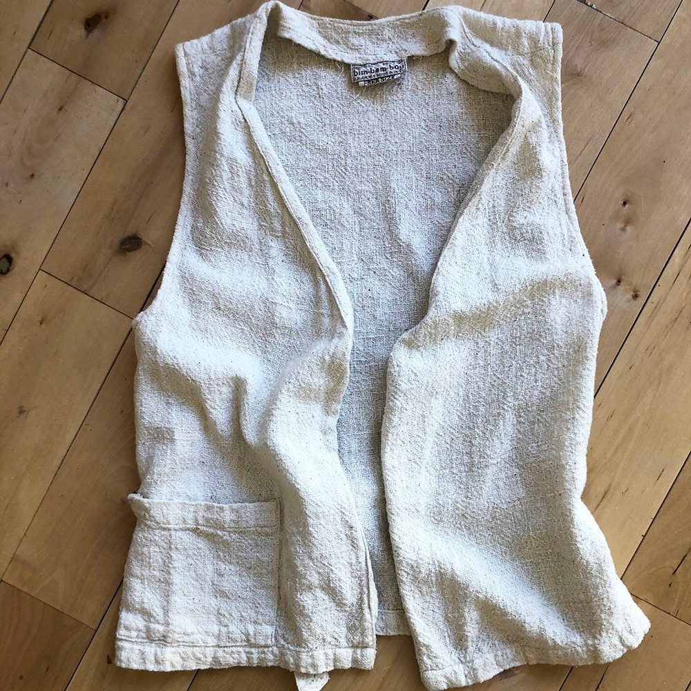 Bim Bom Bay Cotton Vintage Vest